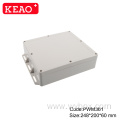 ABS wall mount enclosure outdoor waterproof enclosure din rail enclosure box junction box with terminals PWM361 with248*200*60mm